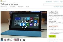 Цены на планшеты Microsoft Surface Pro снижены на $100 до конца августа