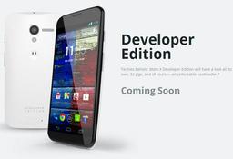 Motorola обещает скоро начать продажи смартфона Moto X Developer Edition с разблокируемым загрузчиком