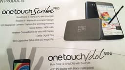 Alcatel готовит огромный смартфон One Touch Scribe Pro с шестидюймовым экраном
