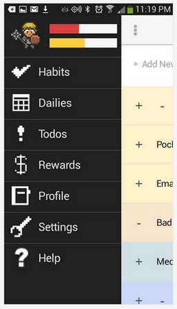 HabitRPG 0.0.17 — органайзер, превращающий выполнение плана в увлекательную игру