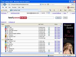 lastpass v.3.1.0 - бесплатный диспетчер паролей