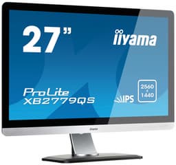 В мониторе iiyama ProLite XB2779QS используется 27-дюймовая панель типа IPS разрешением 2560 х 1440 пикселей
