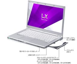 Panasonic представила ноутбук LX с 14-дюймовым экраном и массой 1,14 кг