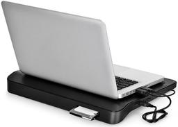 В подставку для ноутбука Deepcool N25 встроен док для накопителя типоразмера 2,5 дюйма