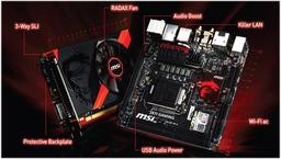Представлена системная плата MSI Z87I Gaming AC и 3D-карта GTX760 Gaming ITX