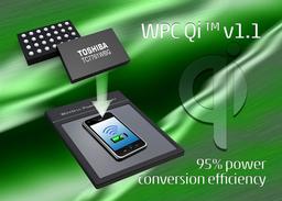 Микросхема приемника беспроводного питания Toshiba TC7761WBG соответствует стандарту Qi и имеет низкое тепловыделение