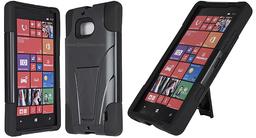 Защитный чехол Armor Stand Case для смартфона Nokia Lumia 929 защитит устройство от случайных падений и послужит подставкой
