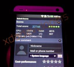 Флагманский смартфон HTC One протестировали в бенчмарках, результаты впечатляют