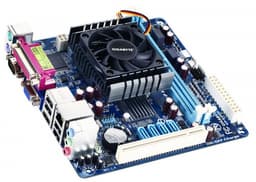 Системная плата GIGABYTE GA-E350N-WIN8 выполнена на базе APU AMD E350 и чипсета A45