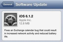 Доступно обновление iOS 6.1.2