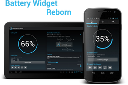 Battery Widget Reborn 1.9.11 для Android — информация о заряде аккумулятора