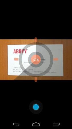 ABBYY Business Card Reader 3.0 для Android упрощает обмен визитками