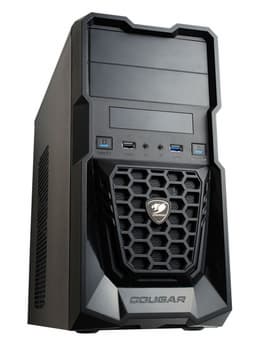 В корпусе Cougar Spike категории mini-tower помещаются карты расширения длиной до 330 мм