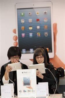 Выпуск планшетов iPad в этом квартале уменьшится на 40%