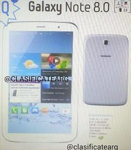 Появилось изображение планшета Samsung Galaxy 8.0