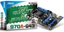 MSI 970A-G43 – бюджетная системная плата для процессоров AMD