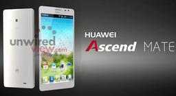 Появились новые фото смартфонов Huawei Ascend W1, Ascend Mate и Ascend D2