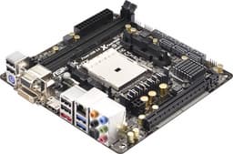 Системная плата ASRock FM2A85X-ITX оснащена семью портами SATA 6 Гбит/с и портом eSATA 6 Гбит/с 