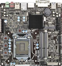 Системные платы ASRock H61TM-ITX и B75TM-ITX характеризуются одинаковым типоразмером и компоновкой