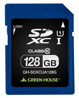 Green House увеличивает объем карт памяти SDXC до 128 ГБ