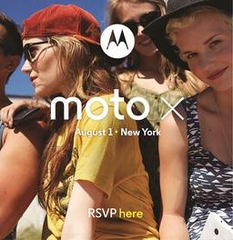 Анонс смартфона Motorola Moto X состоится 1 августа в Нью-Йорке