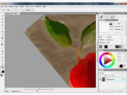 Artweaver v.4.5 - бесплатная программа, высококачественно имитирующая рисование обычными кистями, карандашами, мелками и т.д.