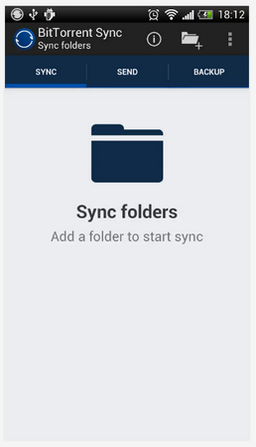 BitTorrent Sync 1.3.2 для Android — прямой обмен файлами