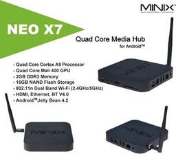 TV-приставка Minix Neo X7 оснащена двухдиапазонным модулем Wi-Fi (2,4 и 5 ГГц)