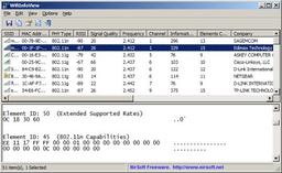 WifiInfoView v.1.50 - бесплатная утилита для просмотра информации о WiFi-сетях