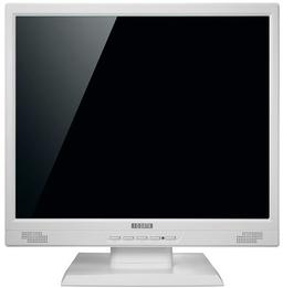 ЖК-панель монитора I-O Data LCD-AD171EW-P защищена закаленным стеклом