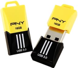 Миниатюрная флэшка Pny F3 Attaché оснащена интерфейсом USB 3.0