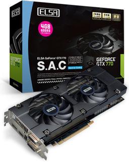 Elsa оснастила 3D-карту GeForce GTX 770 S.A.C 4 ГБ памяти