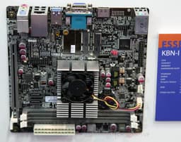 ECS показала системную плату KBN-I типоразмера Mini-ITX с предустановленным APU AMD Kabini