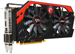Видеокарта MSI GeForce GTX 760 Twin Frozr OC Gaming позирует на фото