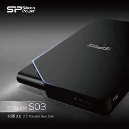 SP/Silicon Power выпускает портативные жесткие диски Stream S03 с интерфейсом USB 3.0