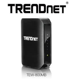 Мост Trendnet TEW-800MB поддерживает сети Wireless AC и Wireless N