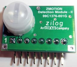 Zilog выпускает модуль обнаружения движения Zmotion Detection Module II