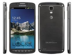 В Сети появились изображения смартфона Samsung Galaxy S4 Active в черном цвете с логотипом AT&T