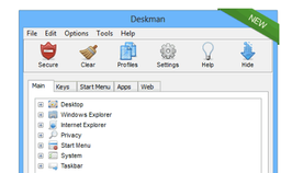 Deskman v.14.0.0 - утилита для обеспечения сохранности и неприкосновенности личных данных