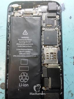 Смартфон iPhone 5S получит аккумуляторную батарею ёмкостью 5,92 Вт·ч