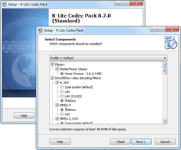 K-Lite Codec Pack 64-bit v.9.9.5 - сборник кодеков для 64-битных операционных систем