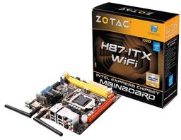 Zotac анонсировала системную плату H87-ITX WiFi