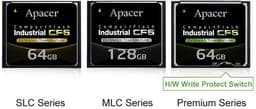 Скорость чтения карт памяти Apacer Industrial CF6 достигает 115 МБ/с