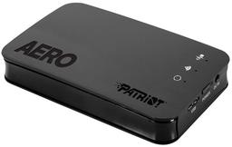 Patriot AERO – внешний жесткий диск со встроенным аккумулятором и адаптером Wi-Fi