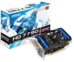 У MSI тоже есть разогнанный вариант 3D AMD Radeon HD 7790