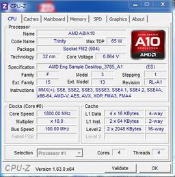 В сети появились результаты тестов APU AMD Richland A10-6700