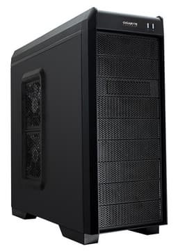 Корпус Gigabyte Luxo K10 повторяет дизайн IF400, но отличается передней панелью