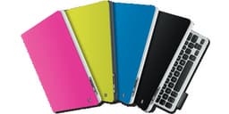 В обложки Logitech Keyboard Folio и Logitech Keyboard Folio mini для планшетов Apple встроены клавиатуры