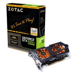 Zotac представила свой вариант ускорителя GeForce GTX 650 Ti Boost