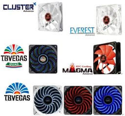 Enermax выпускает сразу пять новых моделей вентиляторов серий Cluster Advance, Everest Advance, Magma Advance, T.B.Vegas Quad и T.B.Vegas